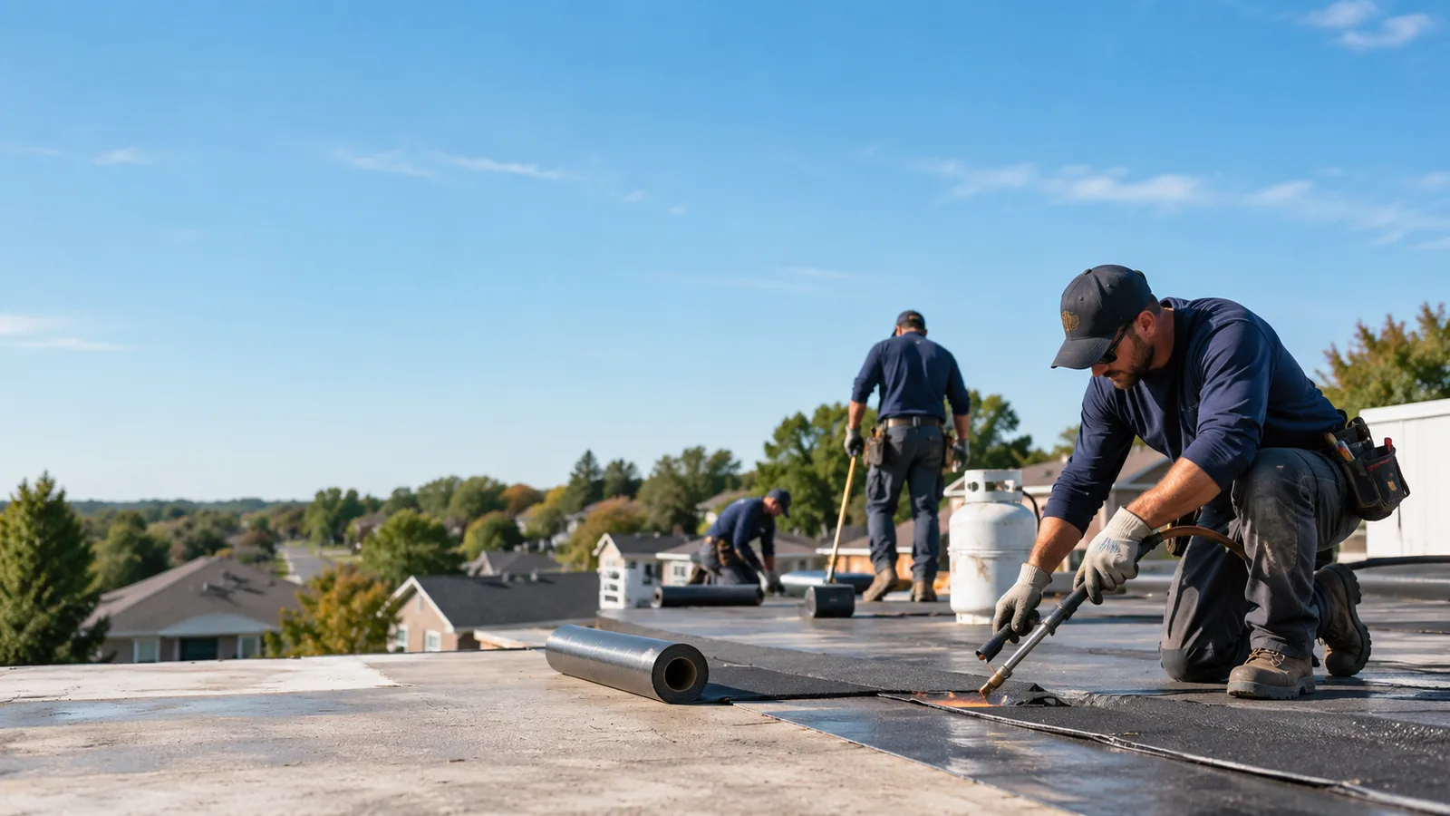 Flat Roof Leak Repair providers in Johnston, IA